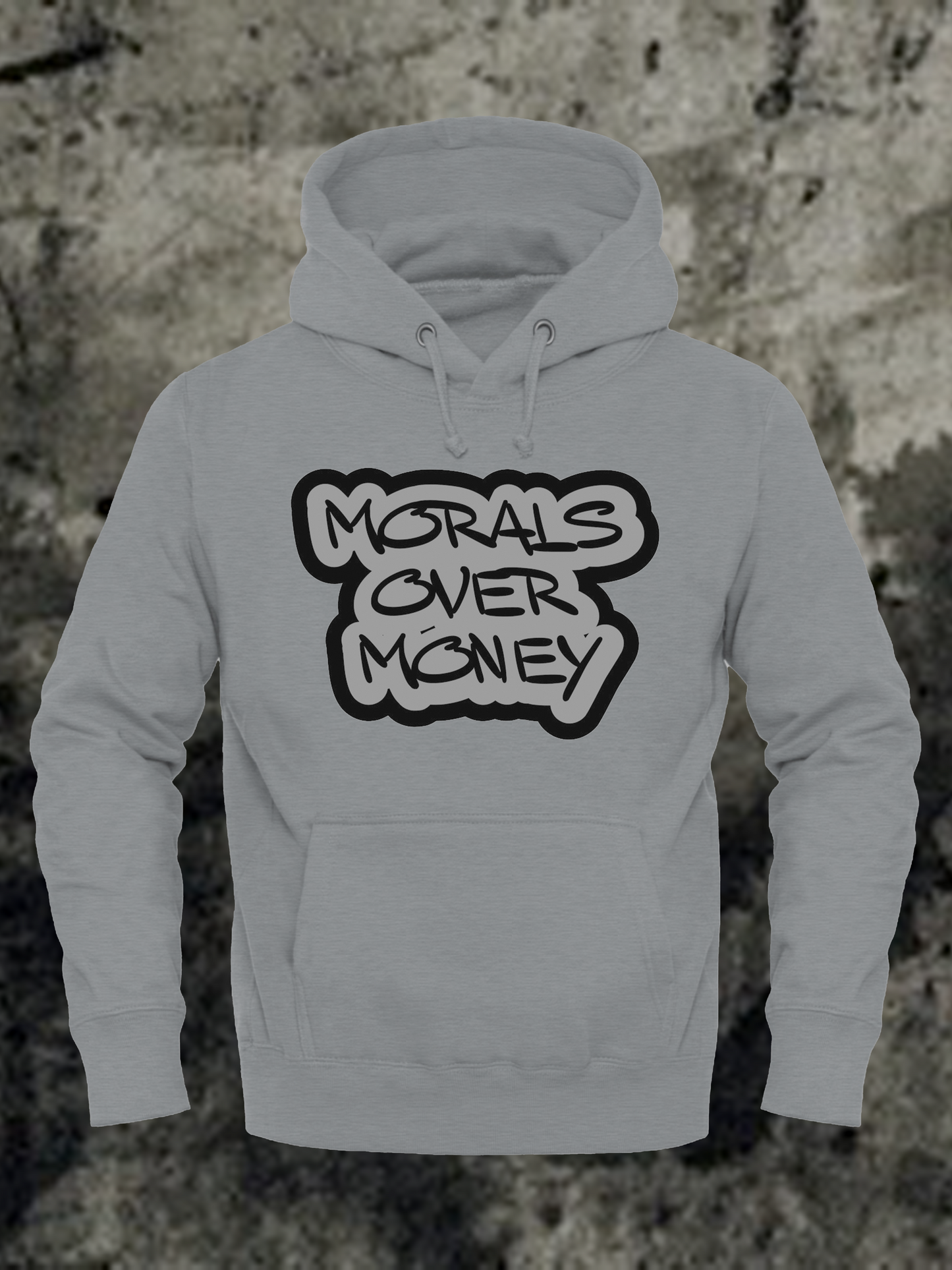 BB "Morals Over Money" Sweatshirt Hoodie - Unisex